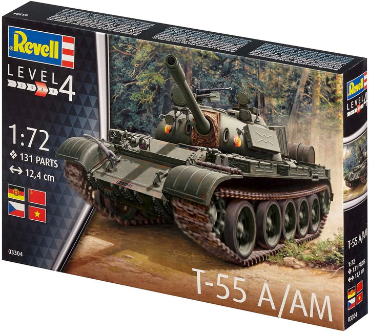 Revell 03304 "T-55 A/AM" Model Kit