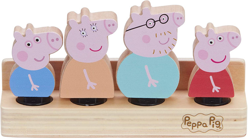 Peppa Pig 07207 Wooden Family Figures