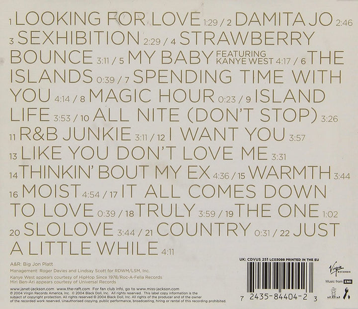 Janet Jackson - Damita Jo [Audio CD]