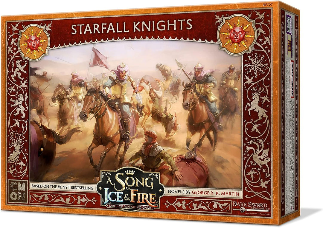 Das Lied von Eis und Feuer. Tabletop-Miniaturenspiel Starfall Knights