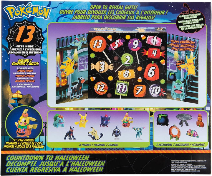 Pokemon Halloween Calendar Battle Figure - Multicolor (Pokemon Collection)