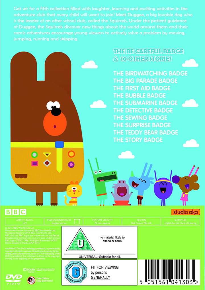Hey Duggee - The Be Careful Badge and Other Stories - Pre-school [DVD]