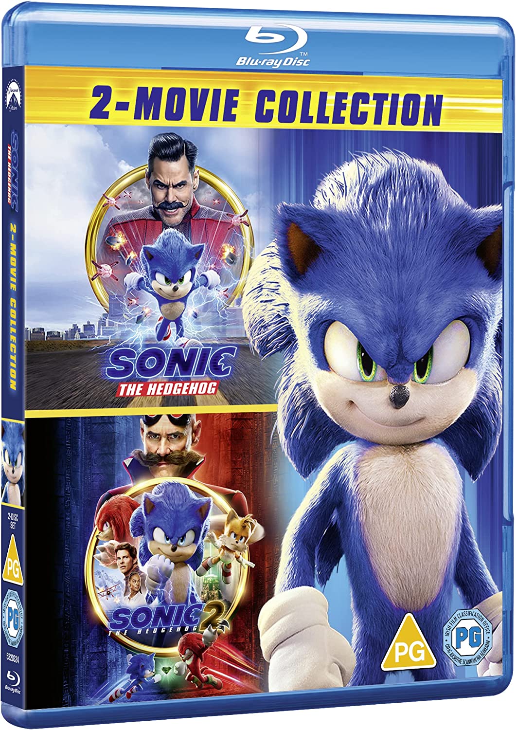 Sonic The Hedgehog 1 & 2 [Region A & B & C] [Blu-ray]
