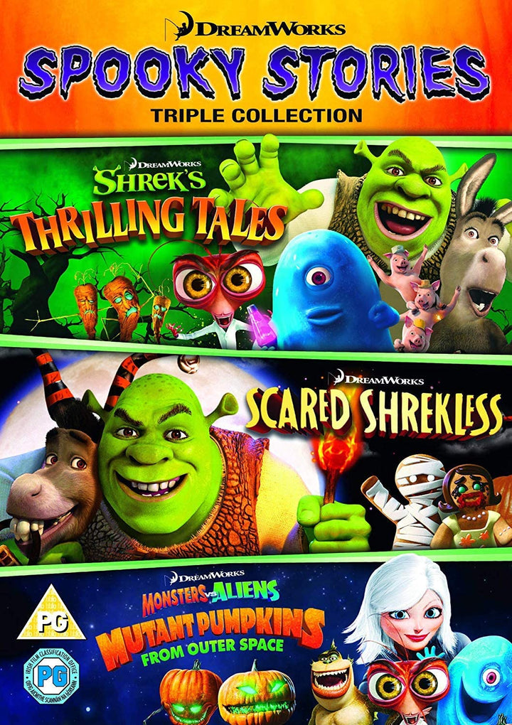 Dreamworks: Spooky Stories Collection (Scared Shrekless, Shrek's Thrilling Tales & Monsters vs Aliens: Mutant Pumpkins) - Animation [DVD]