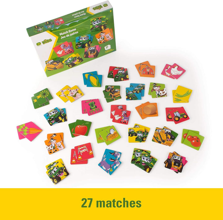 John Deere Kids Match Game – Memory-Spielspaß für Kinder ab 3 Jahren