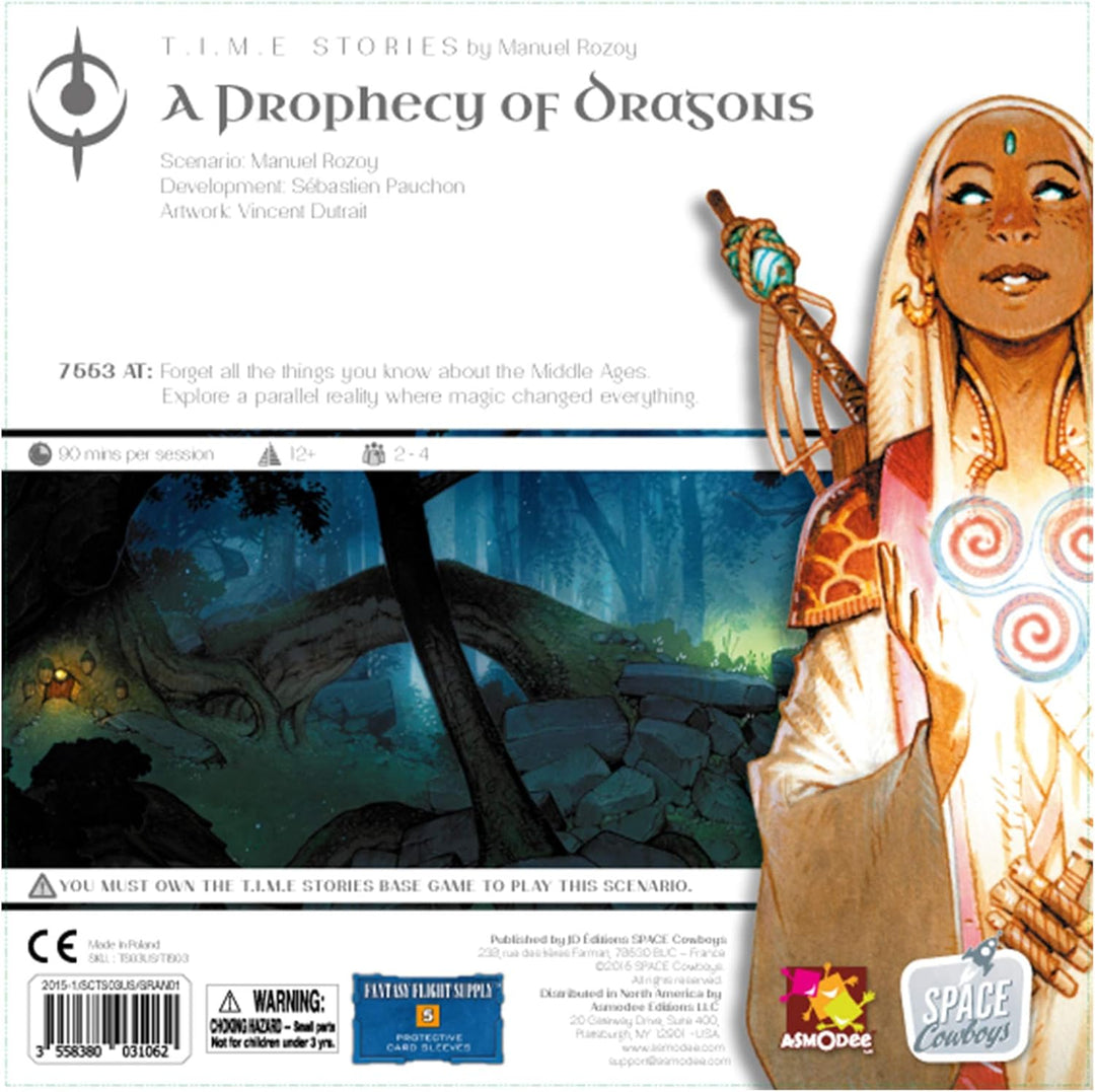 Asmodee Space Cowboys TIME Stories: Prophecy of Dragons