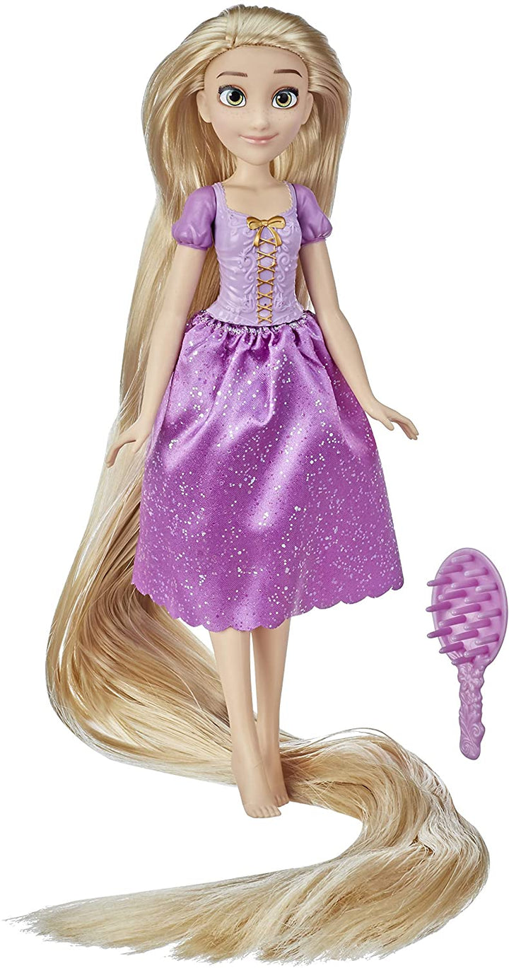 Disney Princess Long Locks Rapunzel, Fashion Doll with Blonde Hair 45-cm Long, Princess Toy for Girls 3 Years and Up, Multicolor, F1057