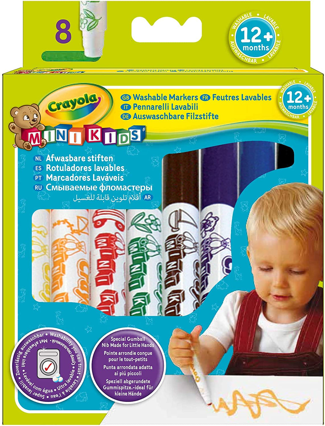 Crayola Beginnings First Markers (8 Pack)