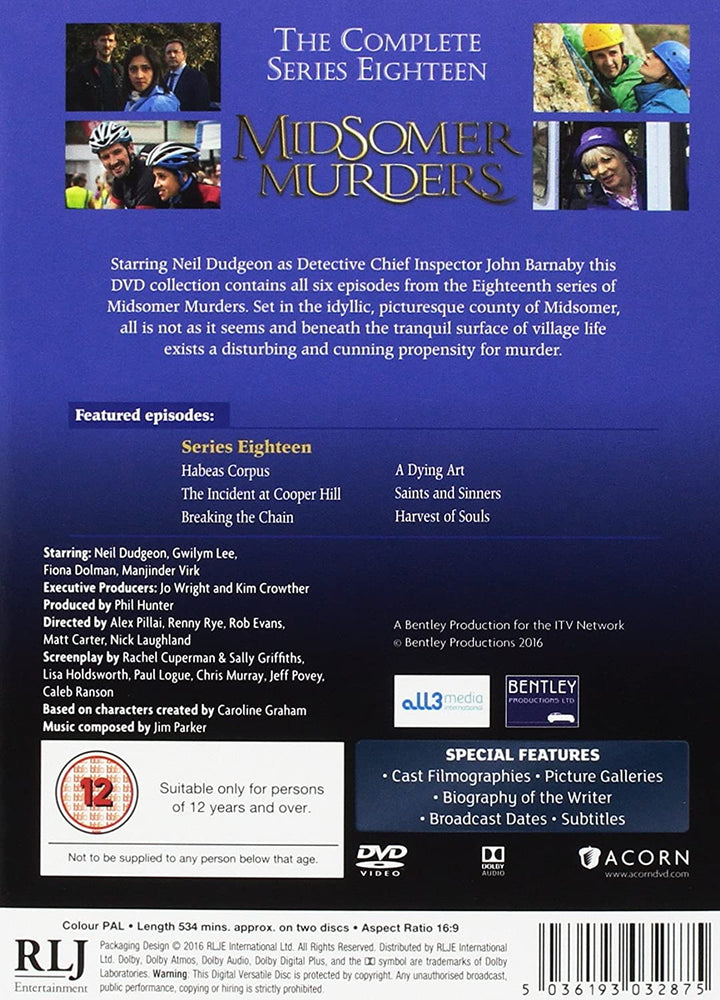 Midsomer Murders - Series 18 - Mystery [DVD]
