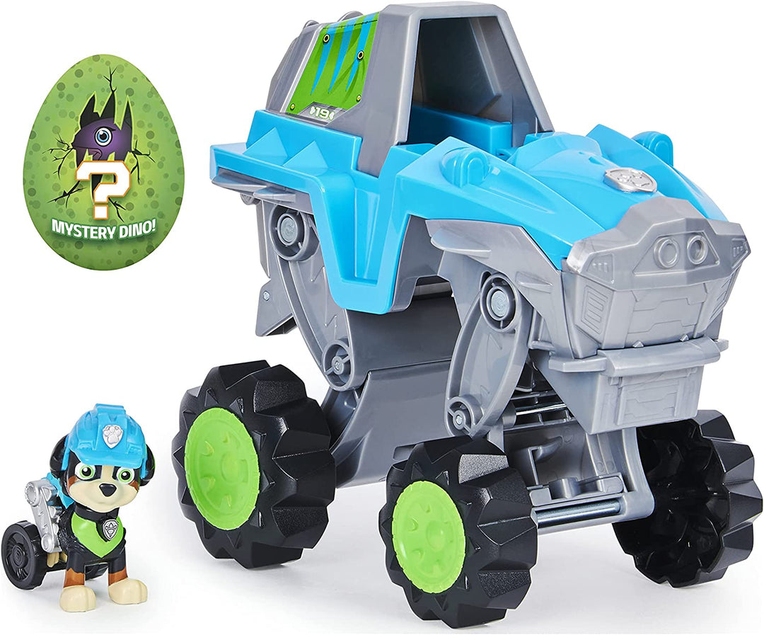 PAW Patrol Dino Rescue Rex’s Transforming Vehicle with Mystery Dinosaur Figure