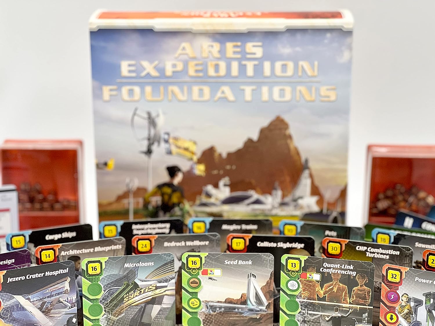 Terraforming Mars - Ares Expedition: Foundations - Board Game Expansion for 6 Players 5