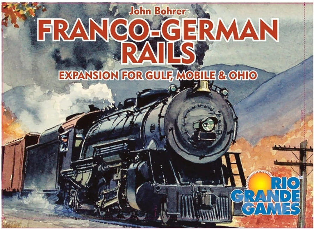 Gulf, Mobile & Ohio: Franco-German Rails Expansion - Investment Railway Board Game