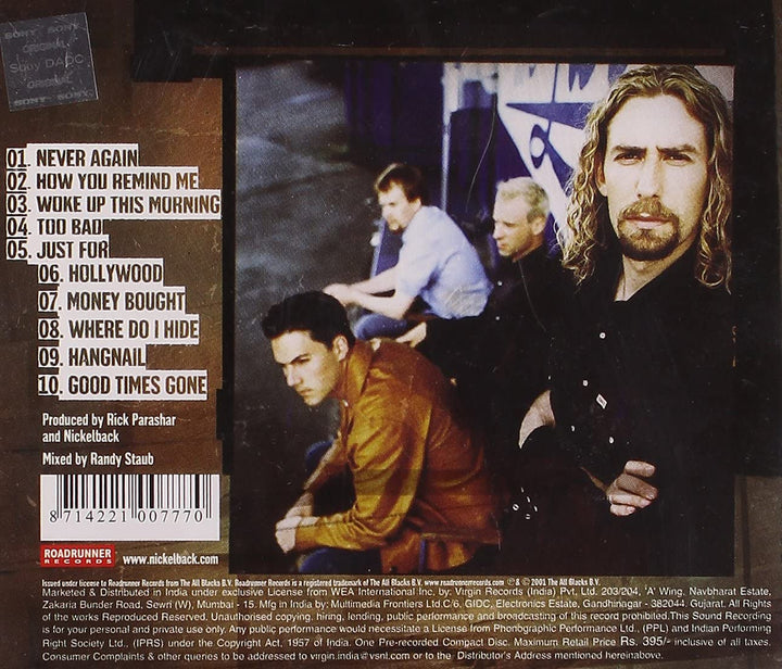 Nickelback - Silver Side Up [Audio CD]