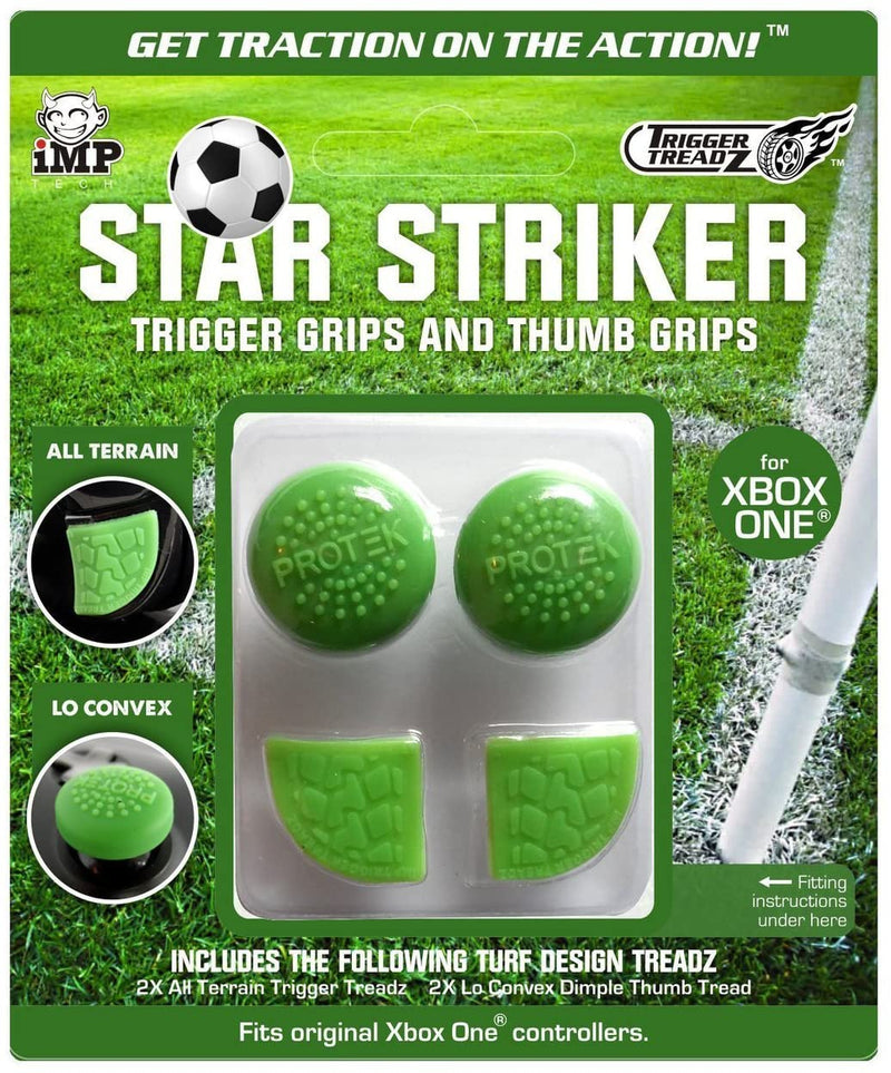 Trigger Treadz Star Striker Thumb and Trigger Grips Pack (Xbox One)