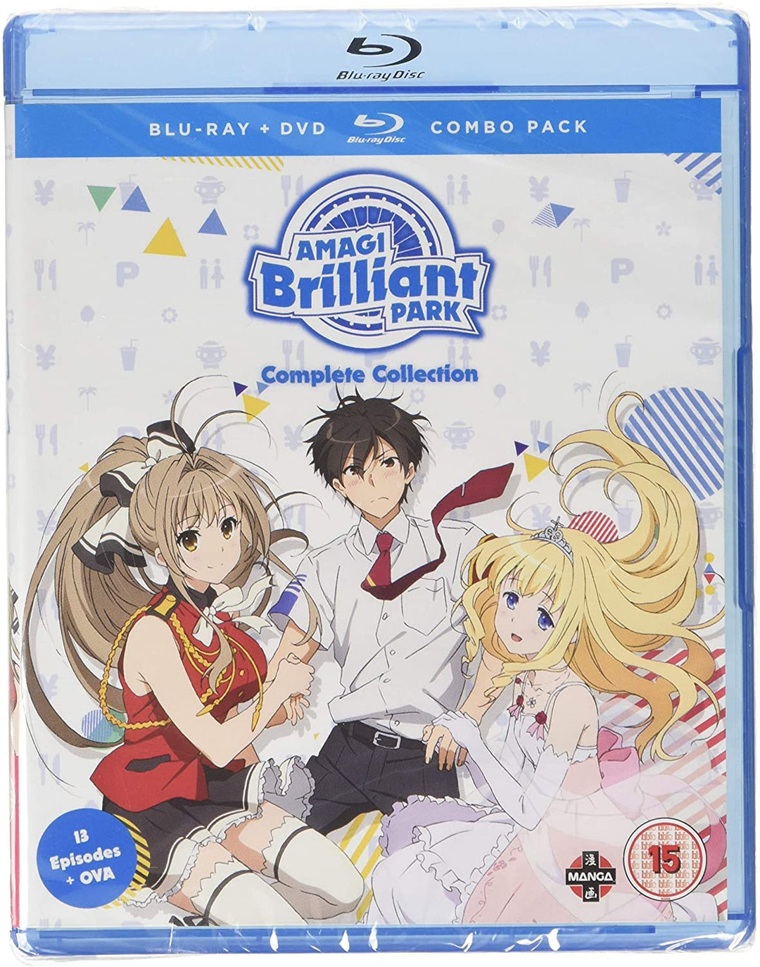 Amagi Brilliant Park Komplette Staffel 1-Sammlung – [Blu-Ray]