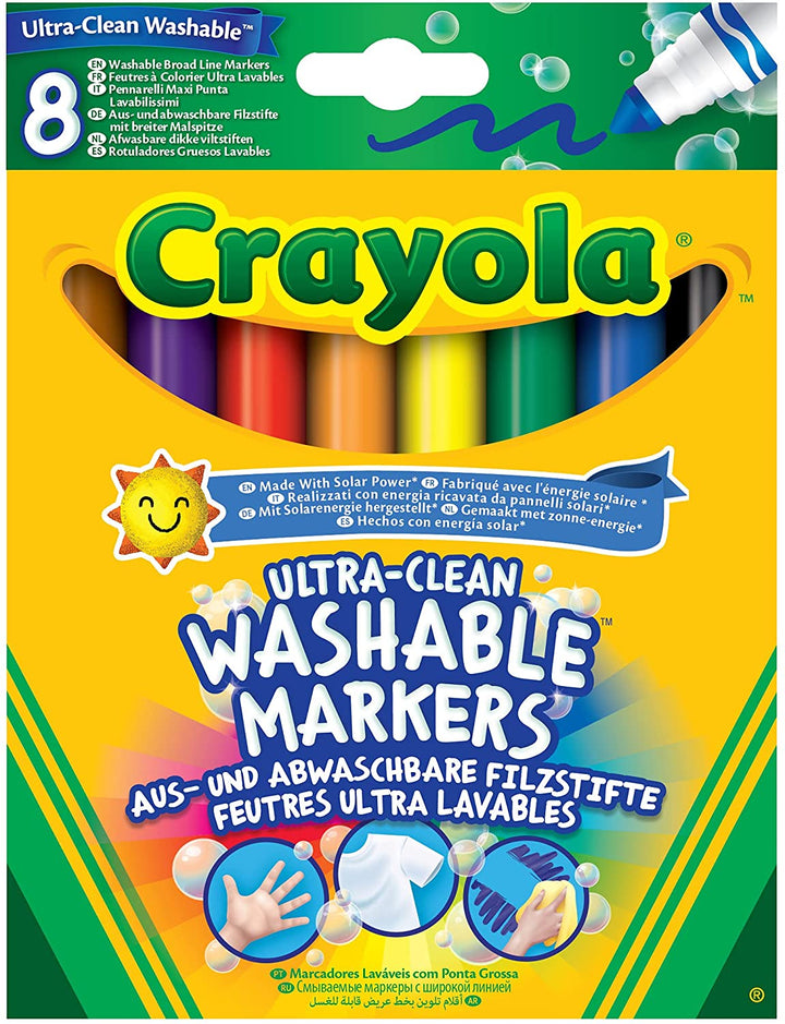 Crayola Crayola 58-8328 Ultra Clean Washable Markers Assorted