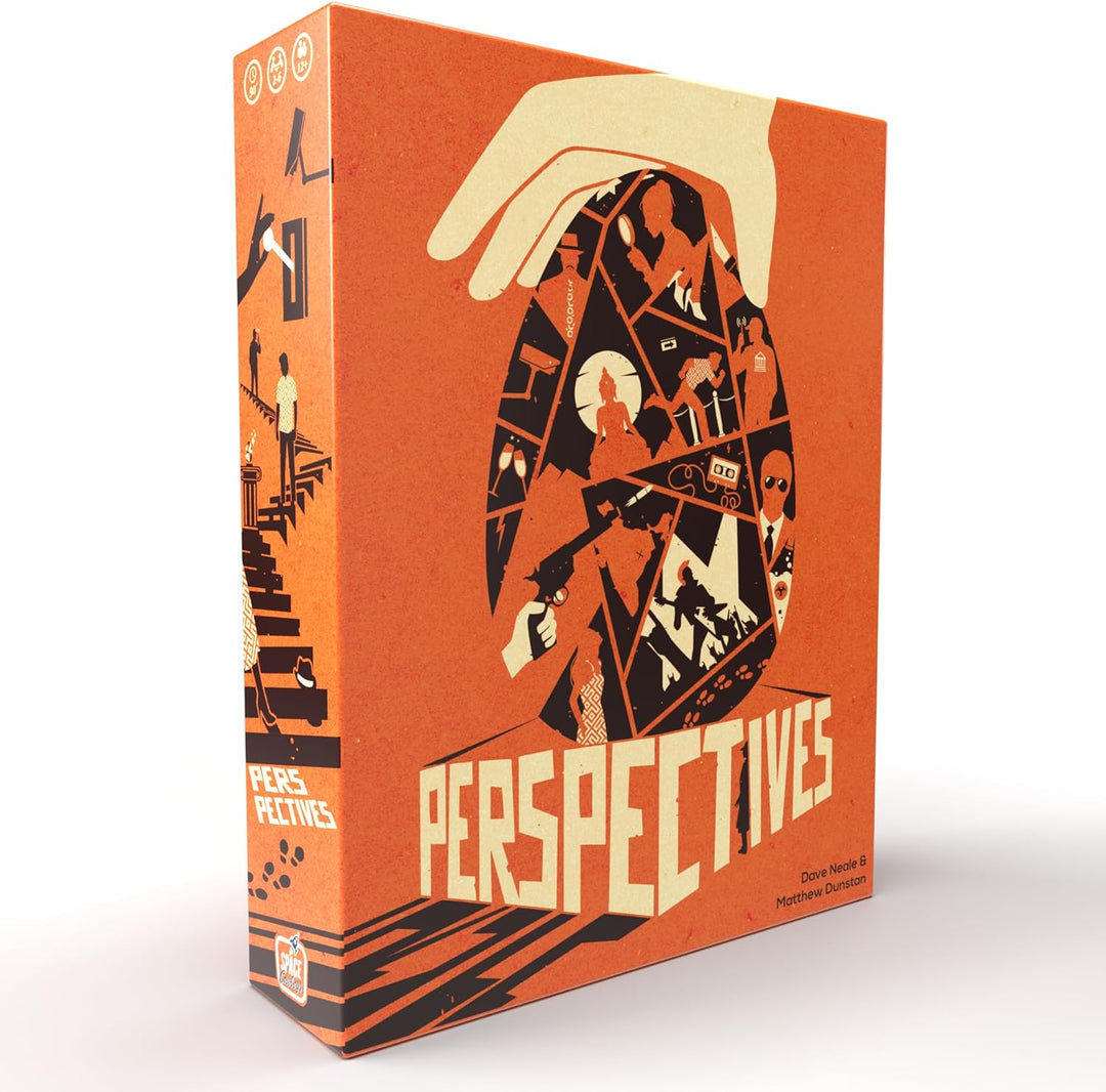 Perspectives (Orange Box) - Mystery Board Games, Cooperative Storytelling Game for Kids