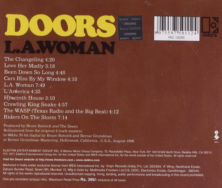 L.A Woman [Audio CD]