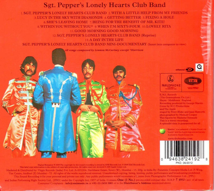 Sgt. Pepper's Lonely Hearts Club Band - The Beatles [Audio CD]