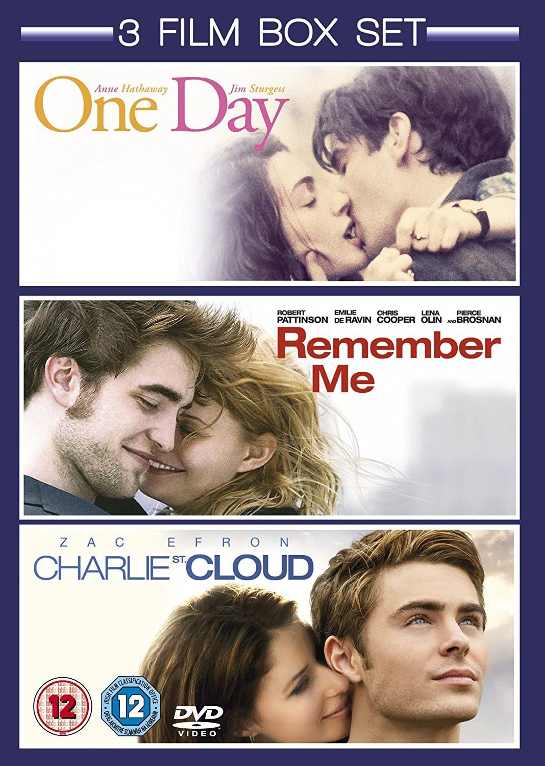 One Day (2012) / Remember Me (2010) / Charlie St Cloud (2011) - Triple Pack -Romance/Drama [DVD]