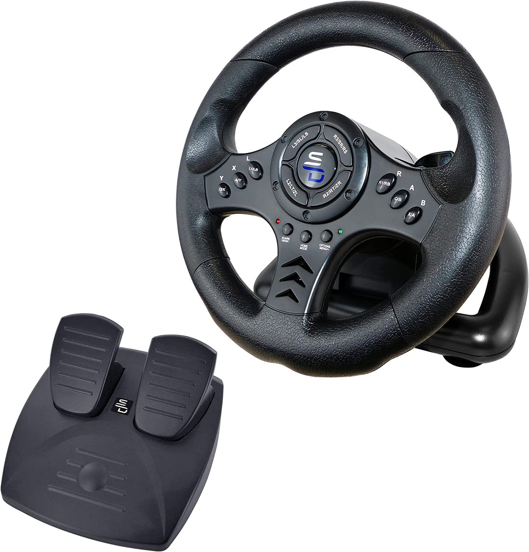 Superdrive - SV450 Racing steering wheel with pedal and paddle shifters for Xbox