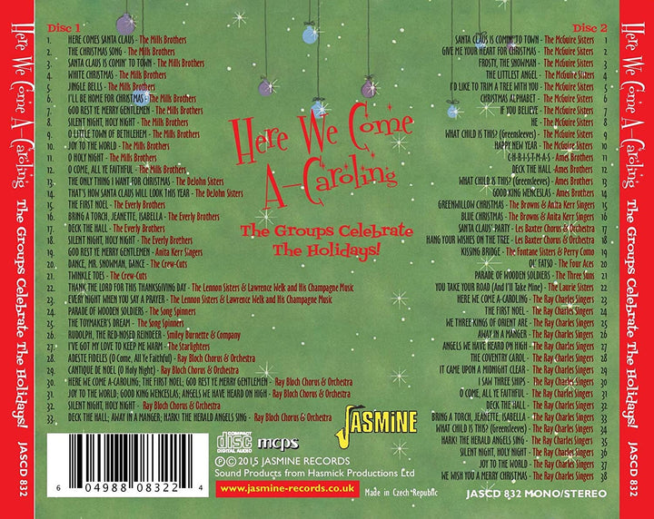 Here We Come A-caroling - The Groups Celebrate the Holidays [Audio CD]