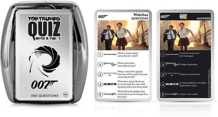 Top Trumps James Bond Quiz Game - Yachew