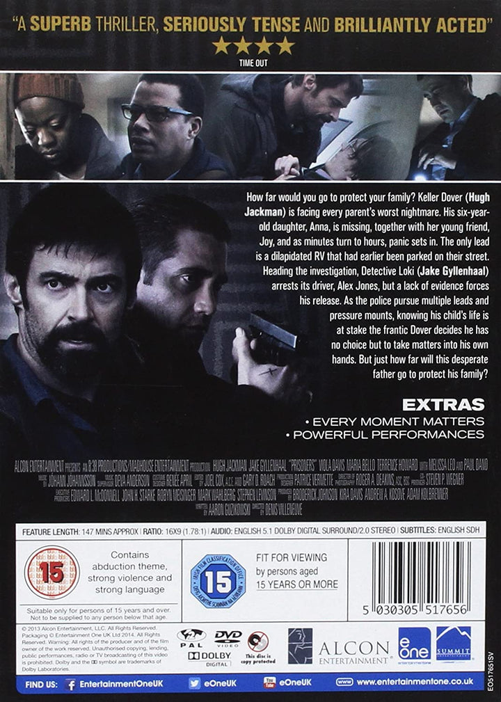 Prisoners - Thriller (2013) [DVD]