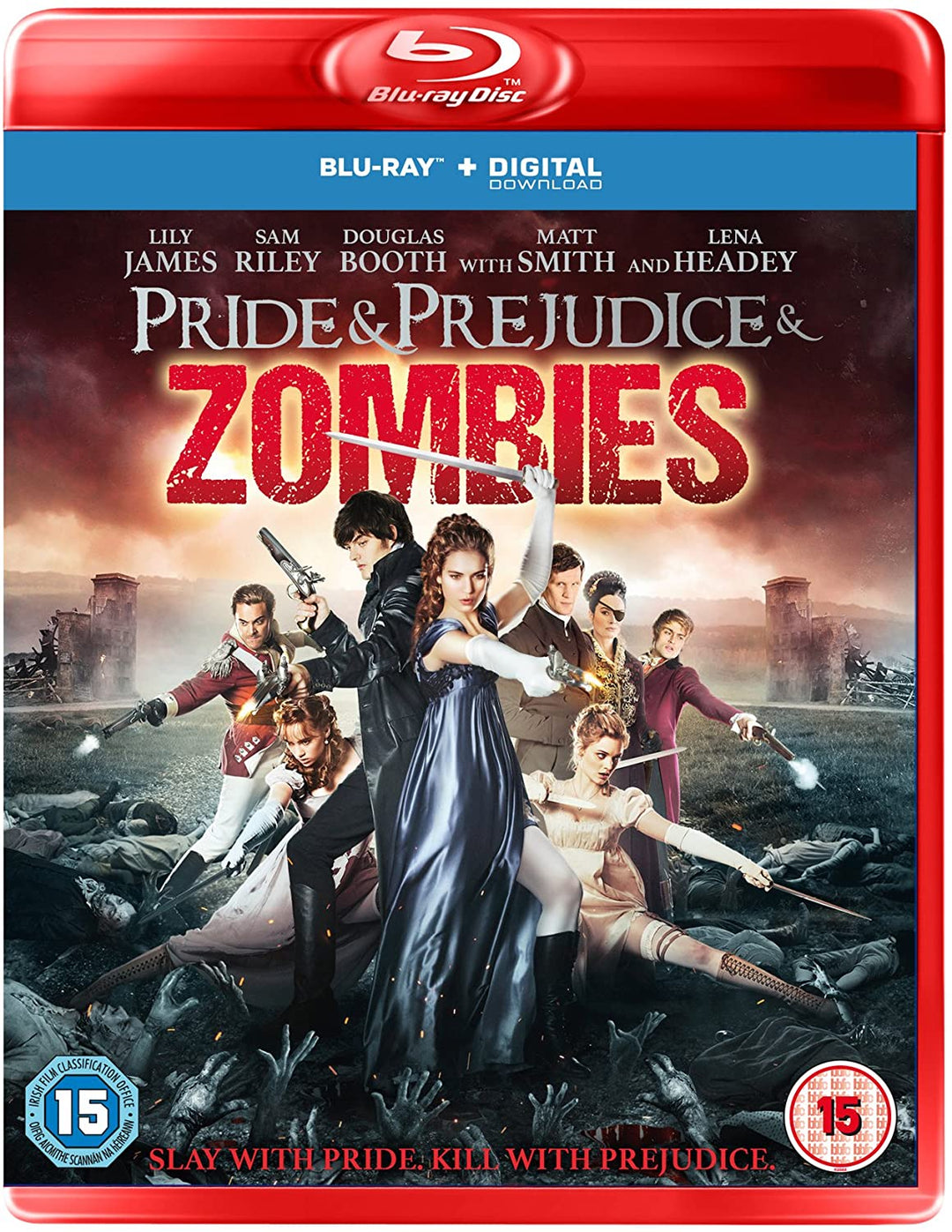 Pride & Prejudice & Zombies [Blu-ray] [2016]
