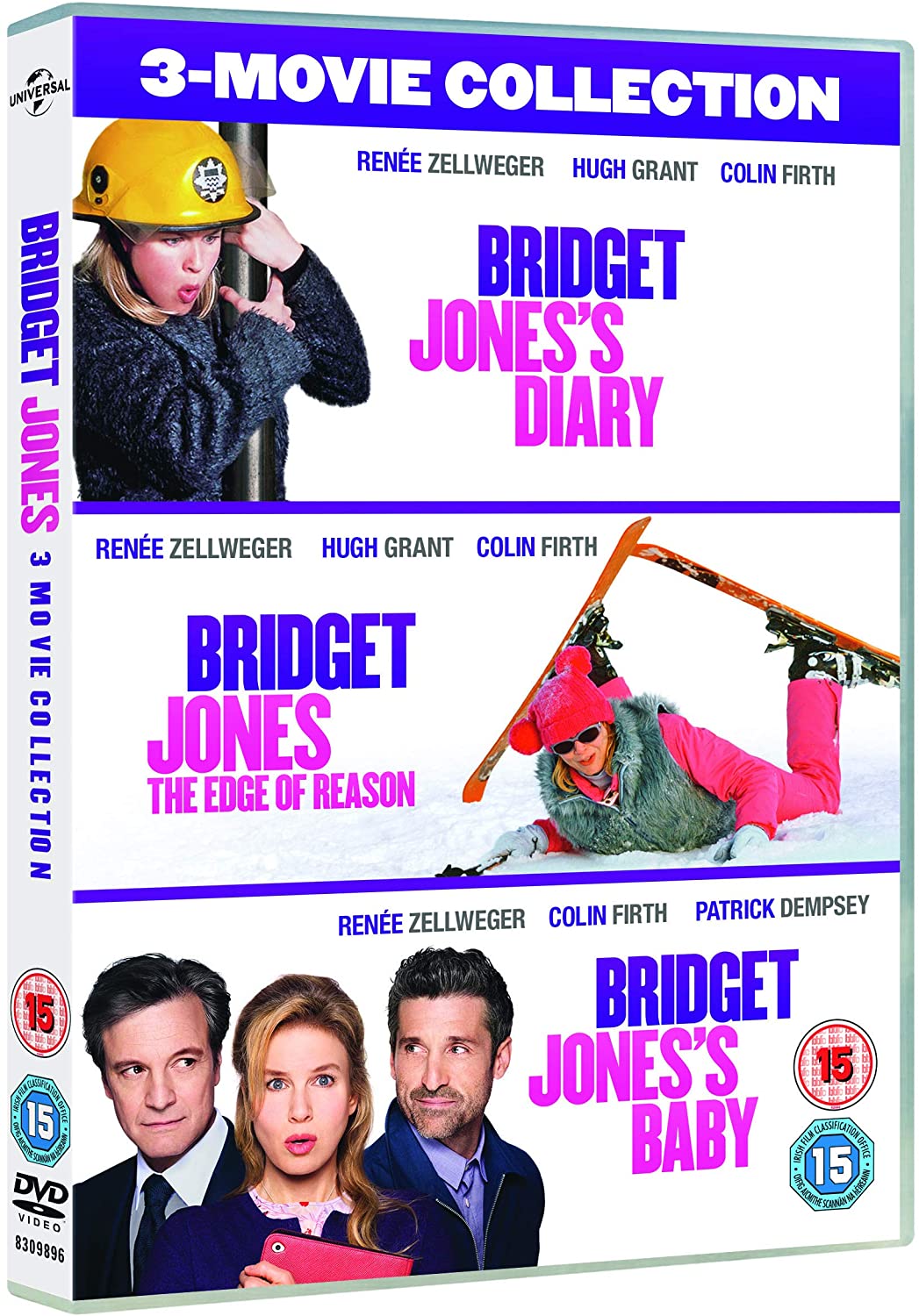 Bridget Jones 3-Film Collection - Romance/Comedy [DVD]