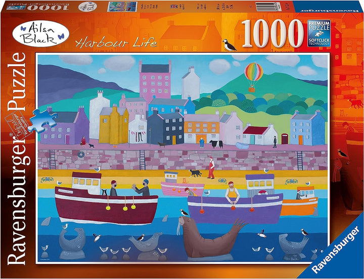 Ravensburger 17555 Harbour Life 1000 Piece Jigsaw Puzzle for Adults and Kids