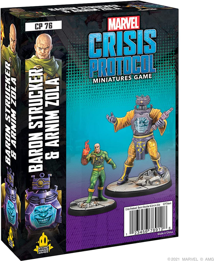 Marvel Crisis Protocol Baron Strucker & Arnim Zola