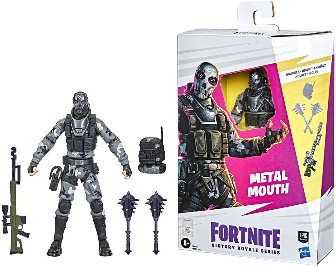 Hasbro Fortnite Victory Royale Series Metal Mouth Collectible Action Figure with