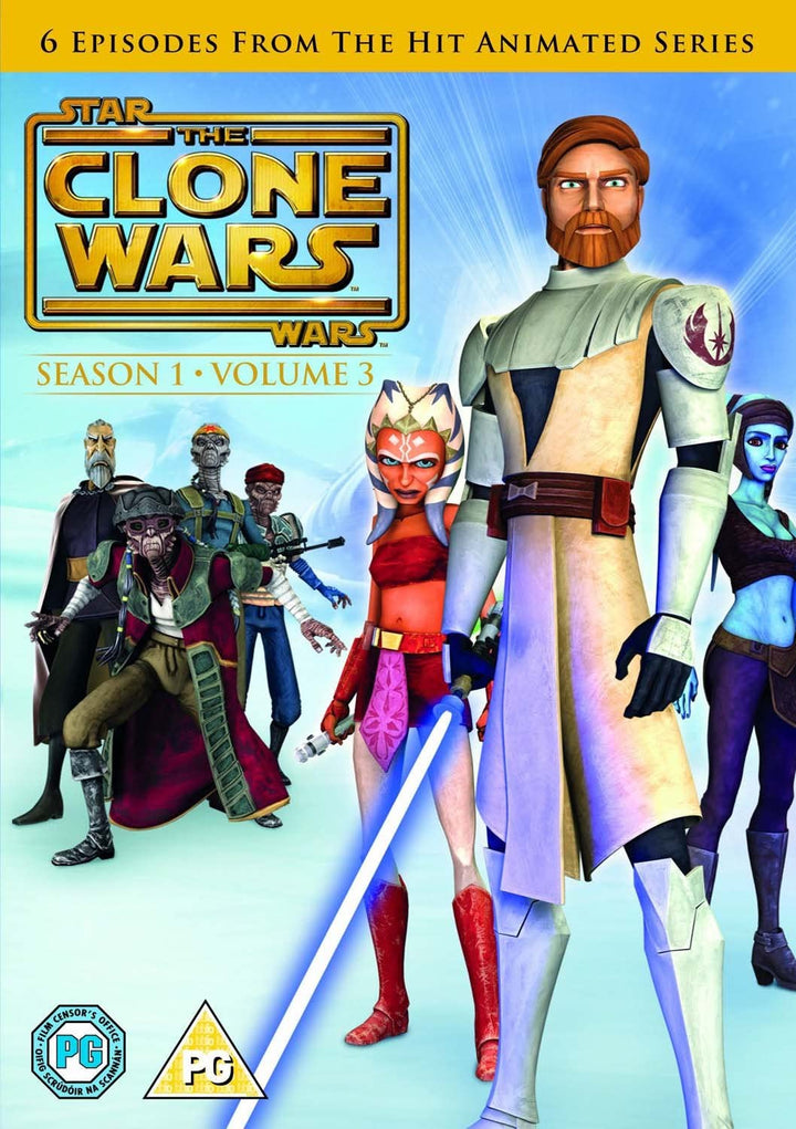 Star Wars: The Clone Wars - Season 1 Volume 3 [2017] -  Sci-fi  [DVD]