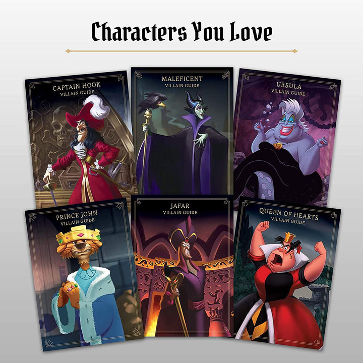 Ravensburger Disney Villainous Worst Takes It All - Expandable Strategy Family Board Games for Adults & Kids Age 10 Years Up - Playable as Stand-alone or Expansion