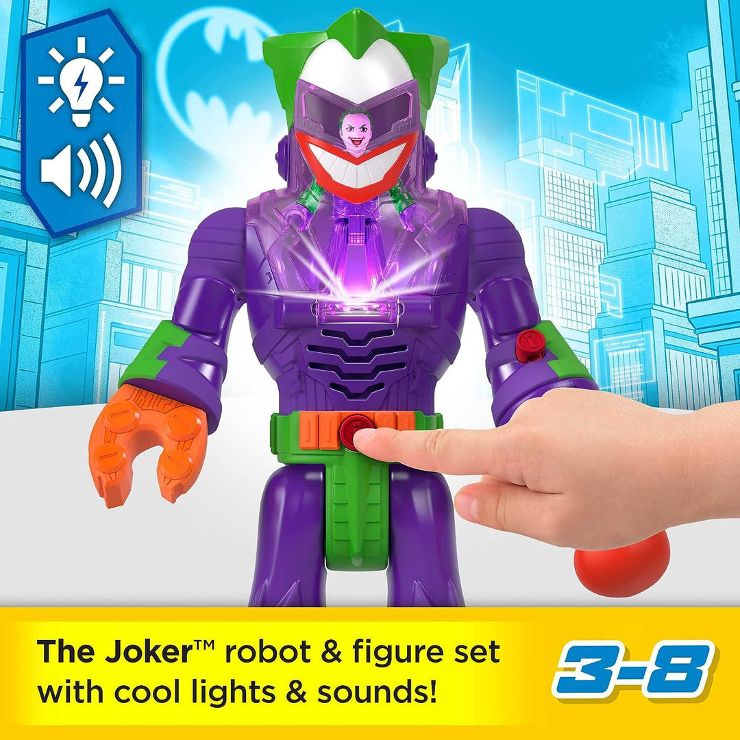Imaginext DC Super Friends Batman Toys, 12-inch LaffBot Robot Toy