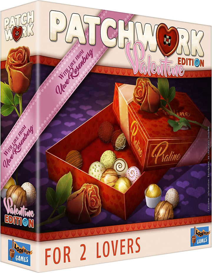 Lookout Spiele | Patchwork: Valentine's Day Edition | Board Game | Ages 8+