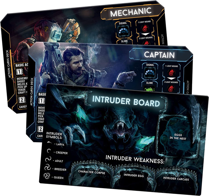 Awaken Realms | Nemesis | Board Game | Ages 12+ | 1-5 Players | 90-180 Minute Playing Time