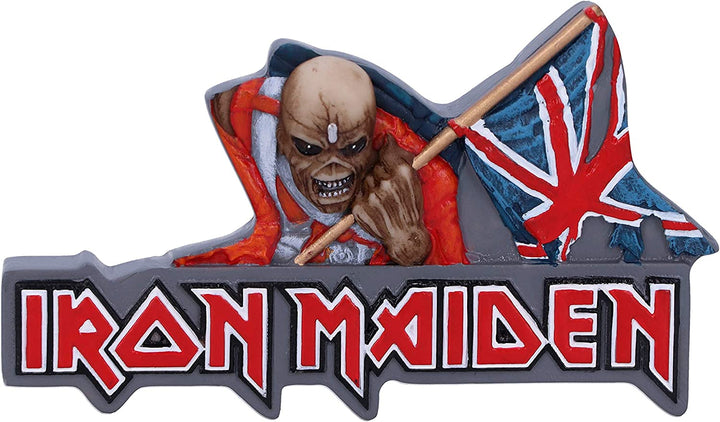 Nemesis Now Officially Licensed Iron Maiden The Trooper Eddie Fridge Magnet, Red, 10cm