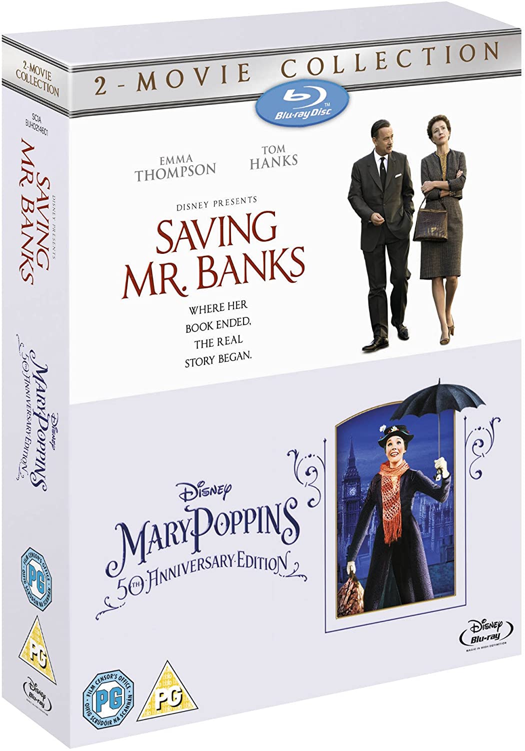 Saving Mr Banks & Mary Poppins [Blu-ray] [Region Free]