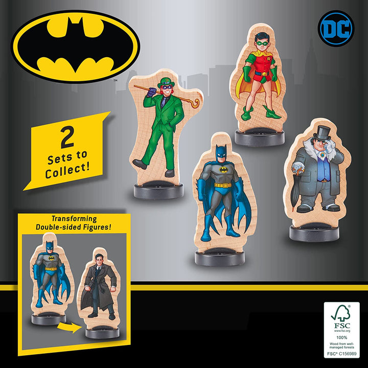 Character Options 07631 Batman Wooden Figures