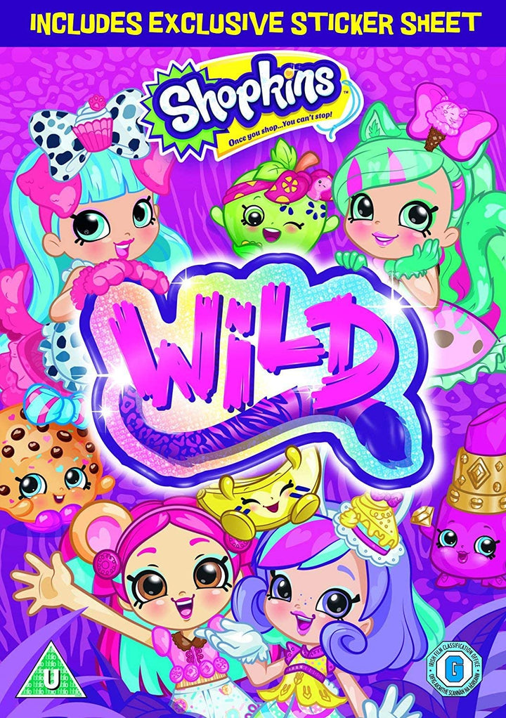 Shopkins: Wild (Include Free Sticker Sheet) [DVD]