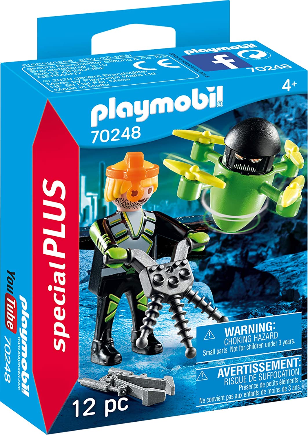 Playmobil 70248 Special Plus Agent with Drone