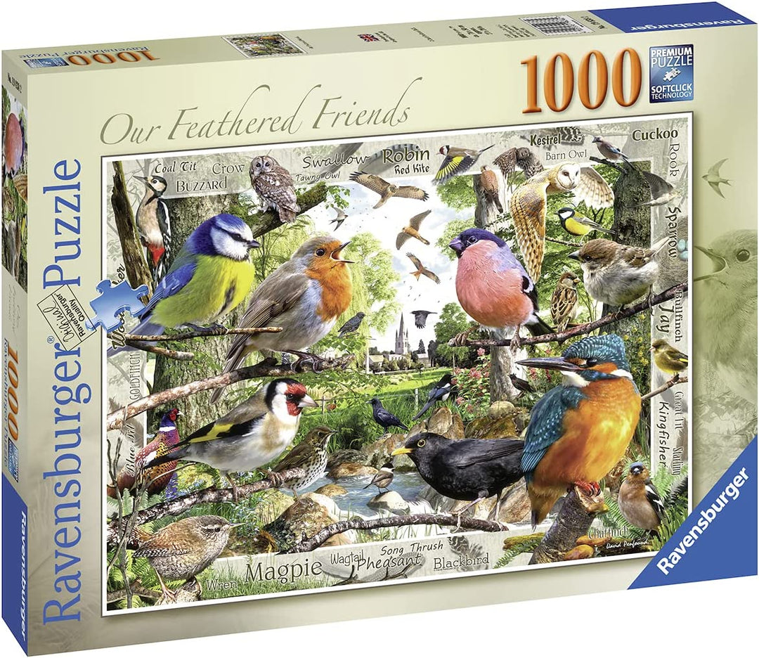 Ravensburger 19838 Our Feathered Friends, 1000pc