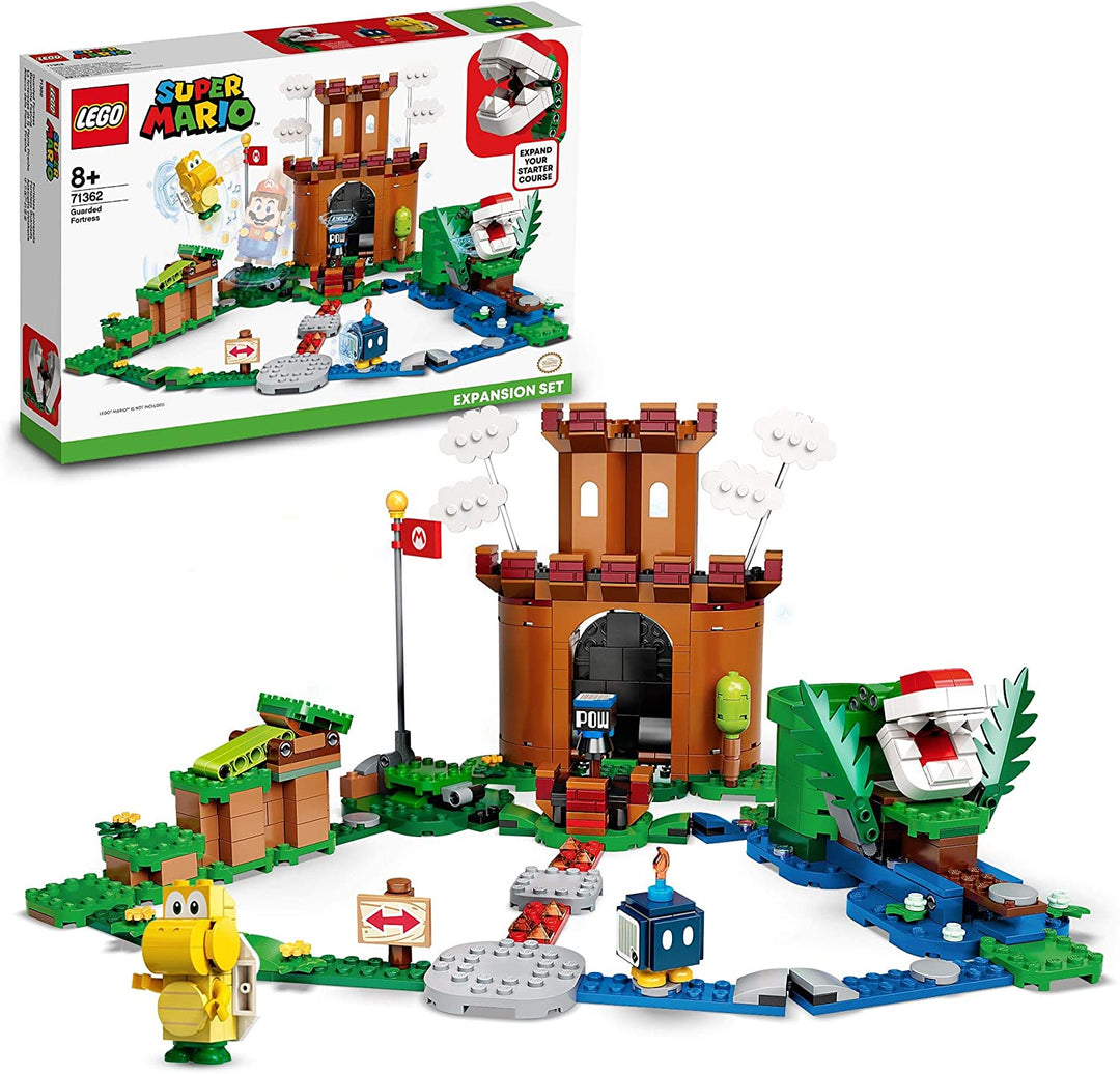 LEGO 71362 Super Mario Guarded Fortress Expansion Set Buildable Game