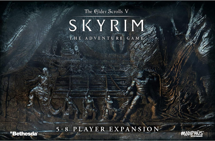 Modiphius | The Elder Scrolls: Skyrim - Adventure Board Game 5-8 Player Expansio