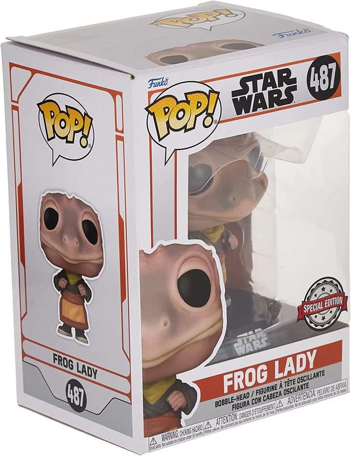 Star Wars The Mandalorian Frog Lady Exclusive Funko 54530 Pop! Vinyl #487