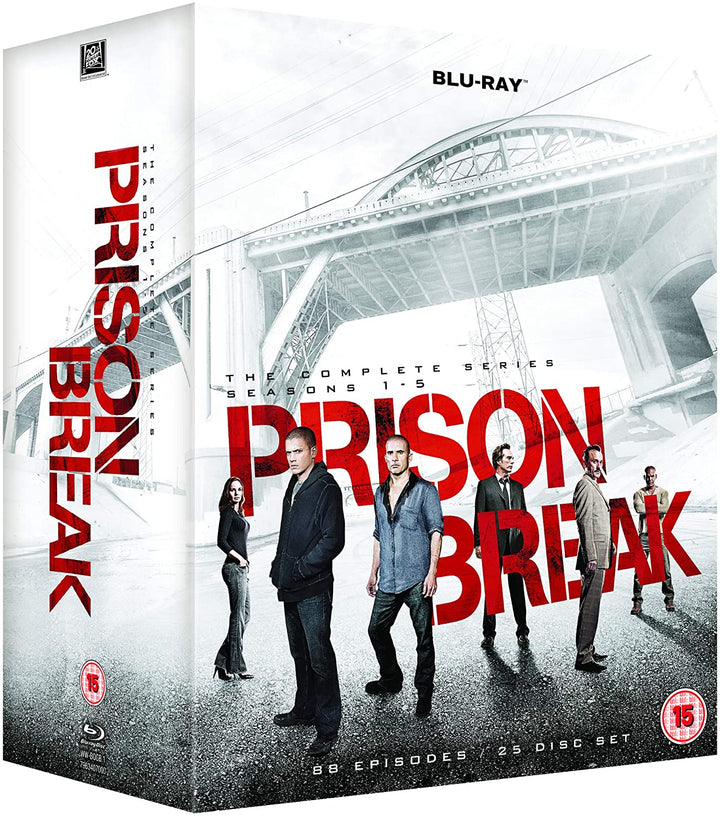 Prison Break: The Complete Series - Seasons 1-5 - Drama [Blu-ray]