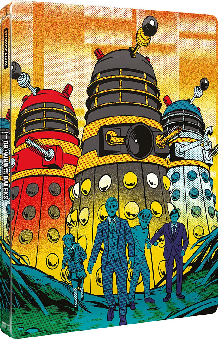 Dr. Who and the Daleks Steelbook [Region A & B & C] [Blu-ray]