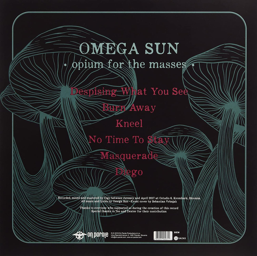 Omega Sun - Opium For The Masses [Vinyl]